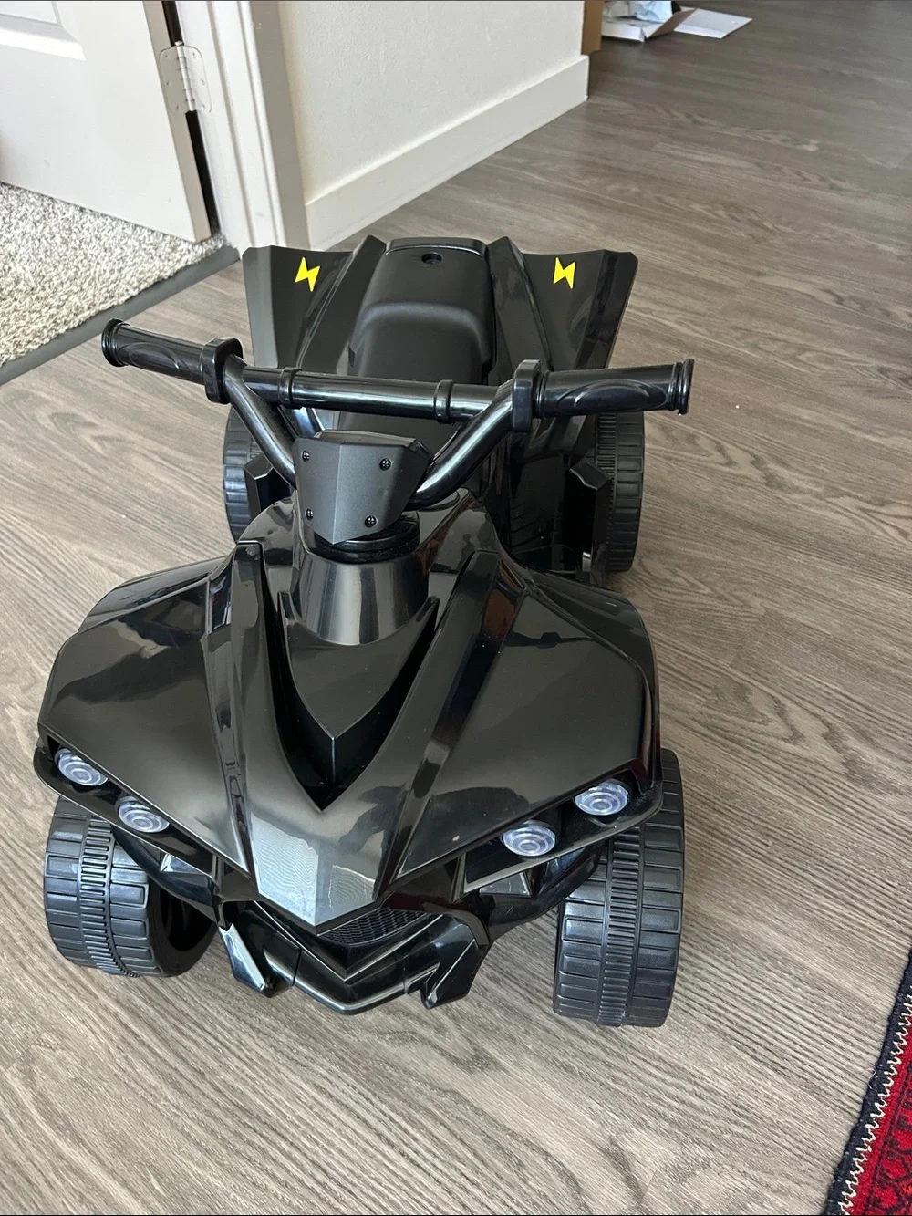Kids Ride-On Quad ATV - Black